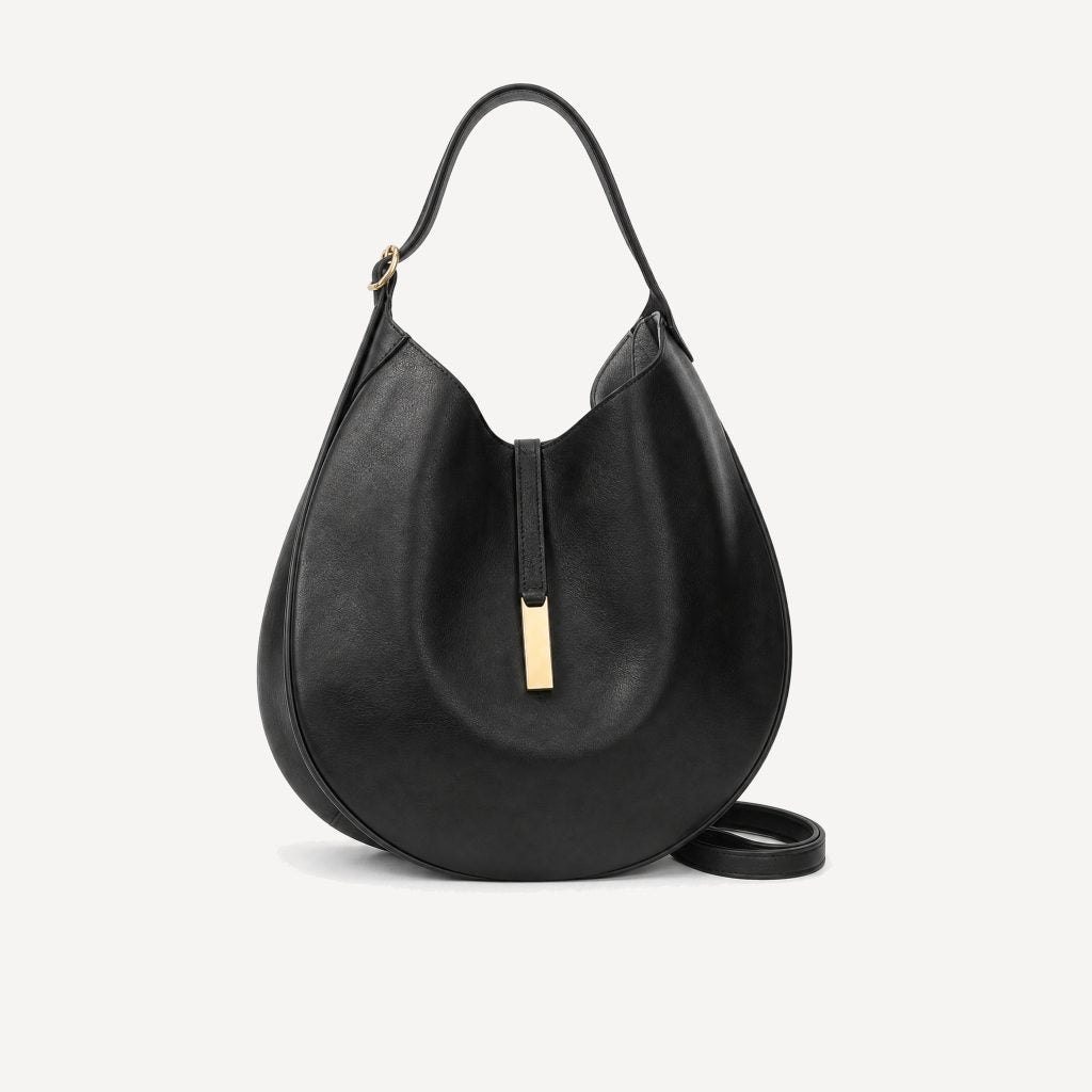 Sac hobo Domitille — Noir