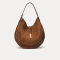 Sac hobo Domitille — Marron