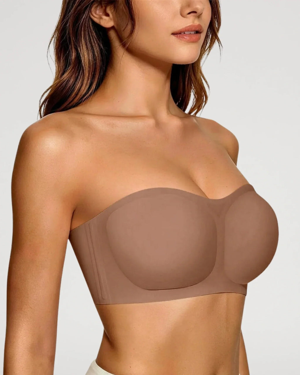 Sujetador Sin Tirantes Antideslizante Push-Up Sin Aros