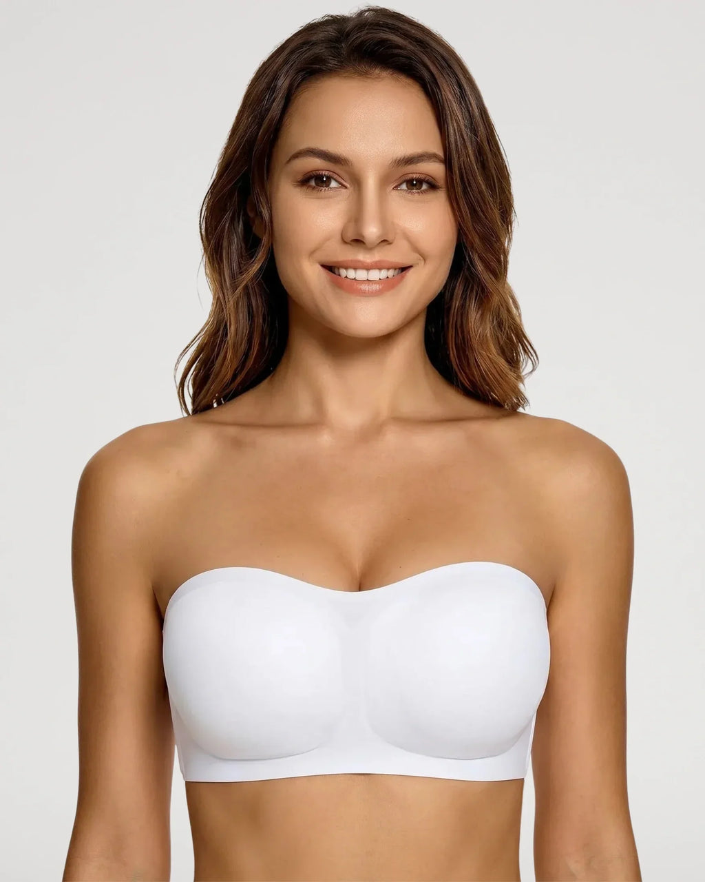 Sujetador Sin Tirantes Antideslizante Push-Up Sin Aros