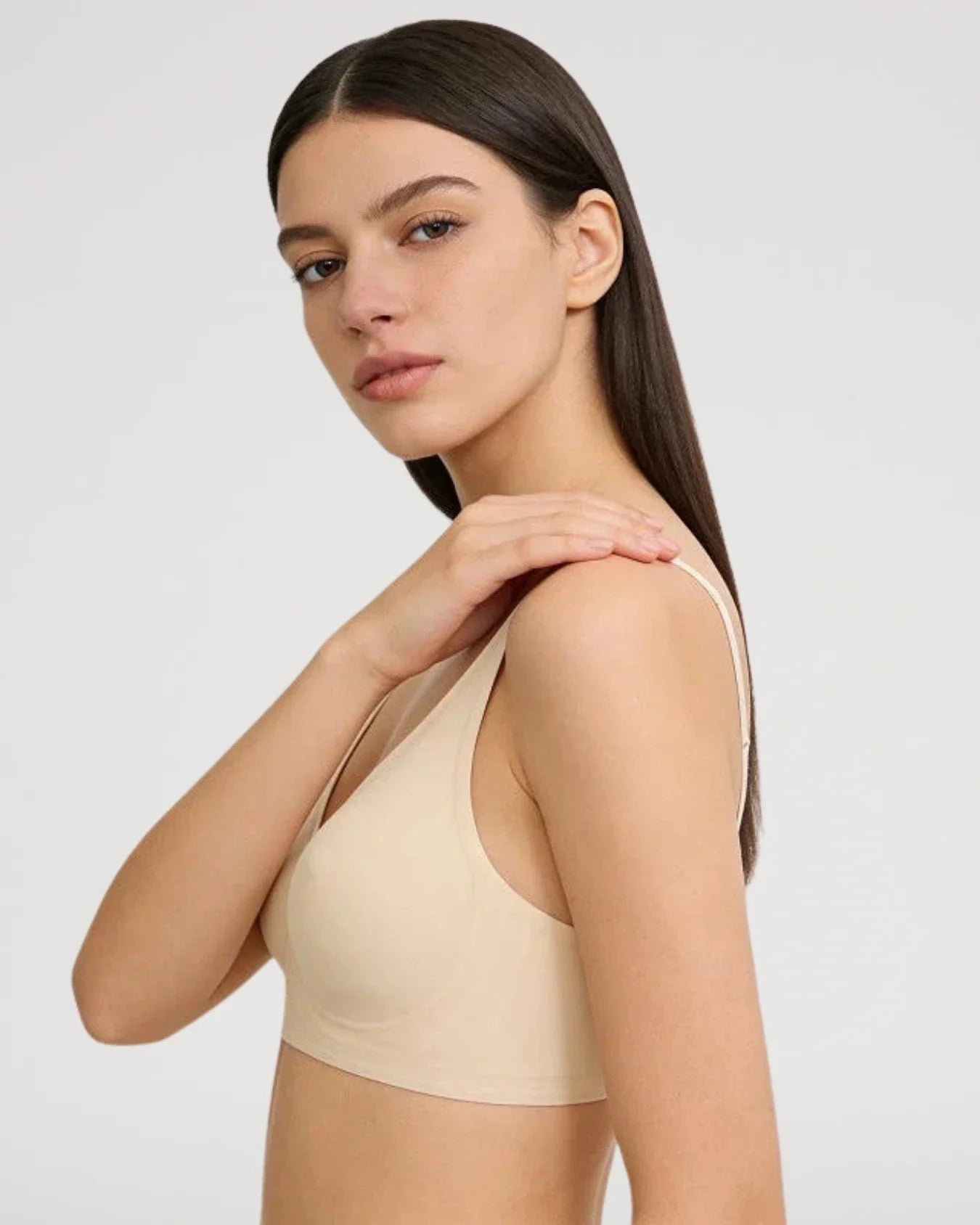 Sujetador Push-Up Sin Aros Efecto Gel con Contorno Natural