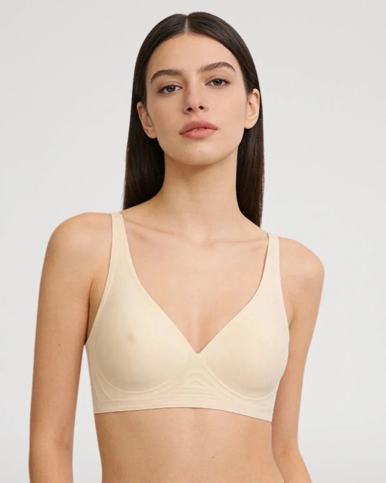 Sujetador Push-Up Sin Aros Efecto Gel con Contorno Natural