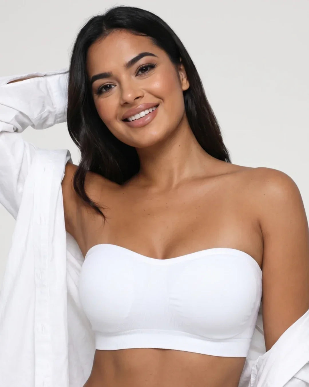 Sujetador Bandeau Sin Tirantes y Sin Aros