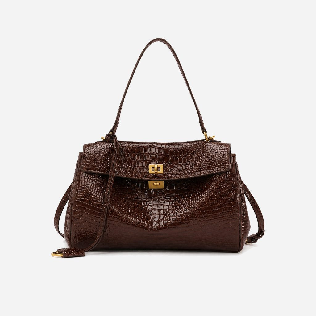 Sac à main Pénélope — Chocolat 2