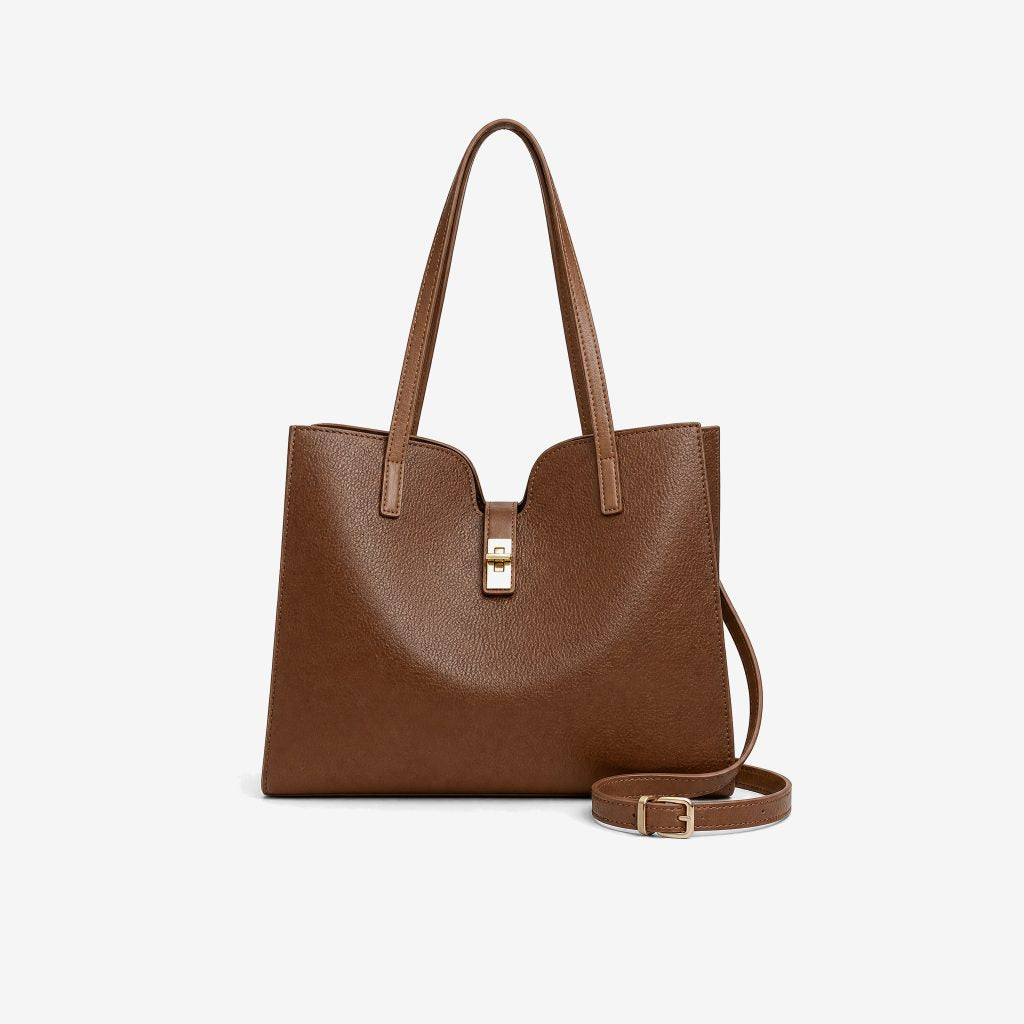 Sac cabas Sibylle — Marron
