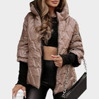 Christina™ | Chaqueta con capucha estilo patchwork