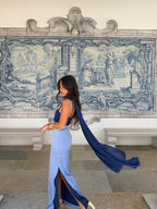Vestido Zahara Azul