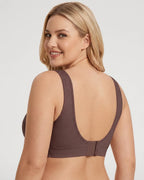Sujetador Push-Up Sin Aros de Cobertura Completa con Espalda U
