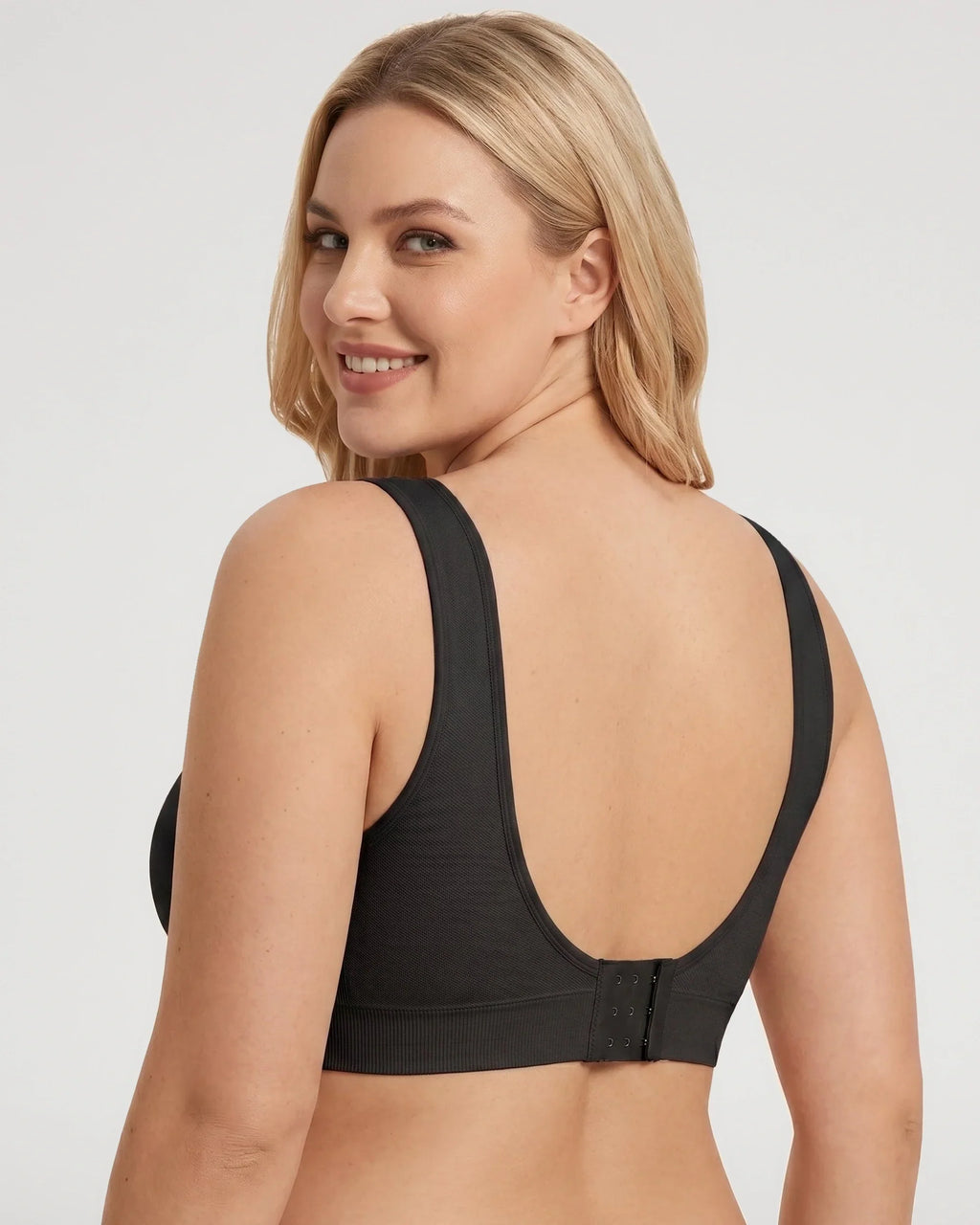 Sujetador Push-Up Sin Aros de Cobertura Completa con Espalda U