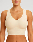 Sujetador Talla Grande de Cobertura Completa Push-Up Sin Aros