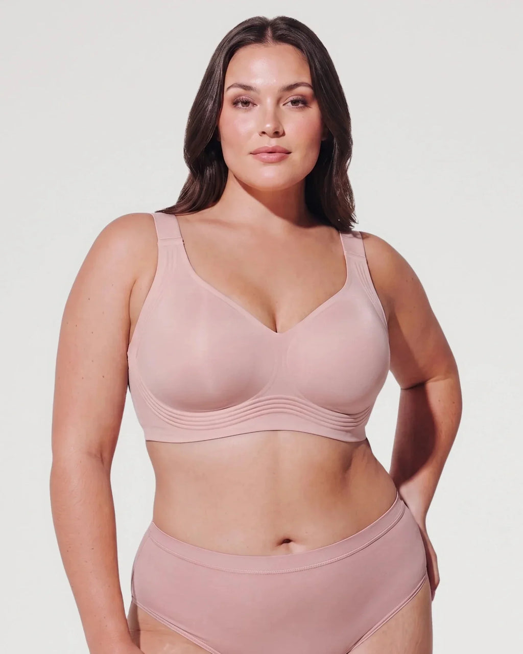Sujetador Push-Up Sin Aros de Cobertura Completa y Efecto Gel