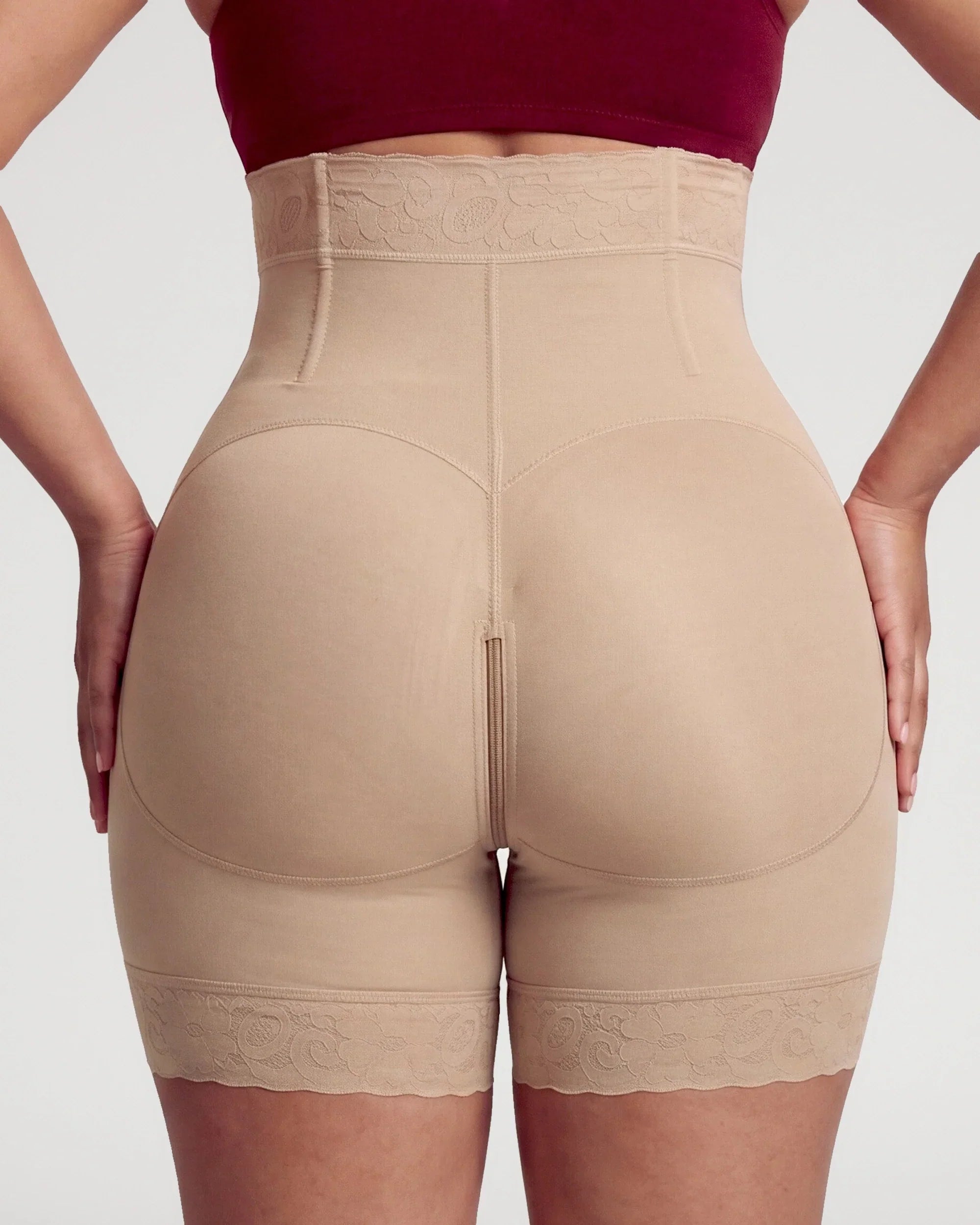 Short Moldeador de Cintura Alta con Control Abdominal