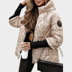 Christina™ | Chaqueta con capucha estilo patchwork