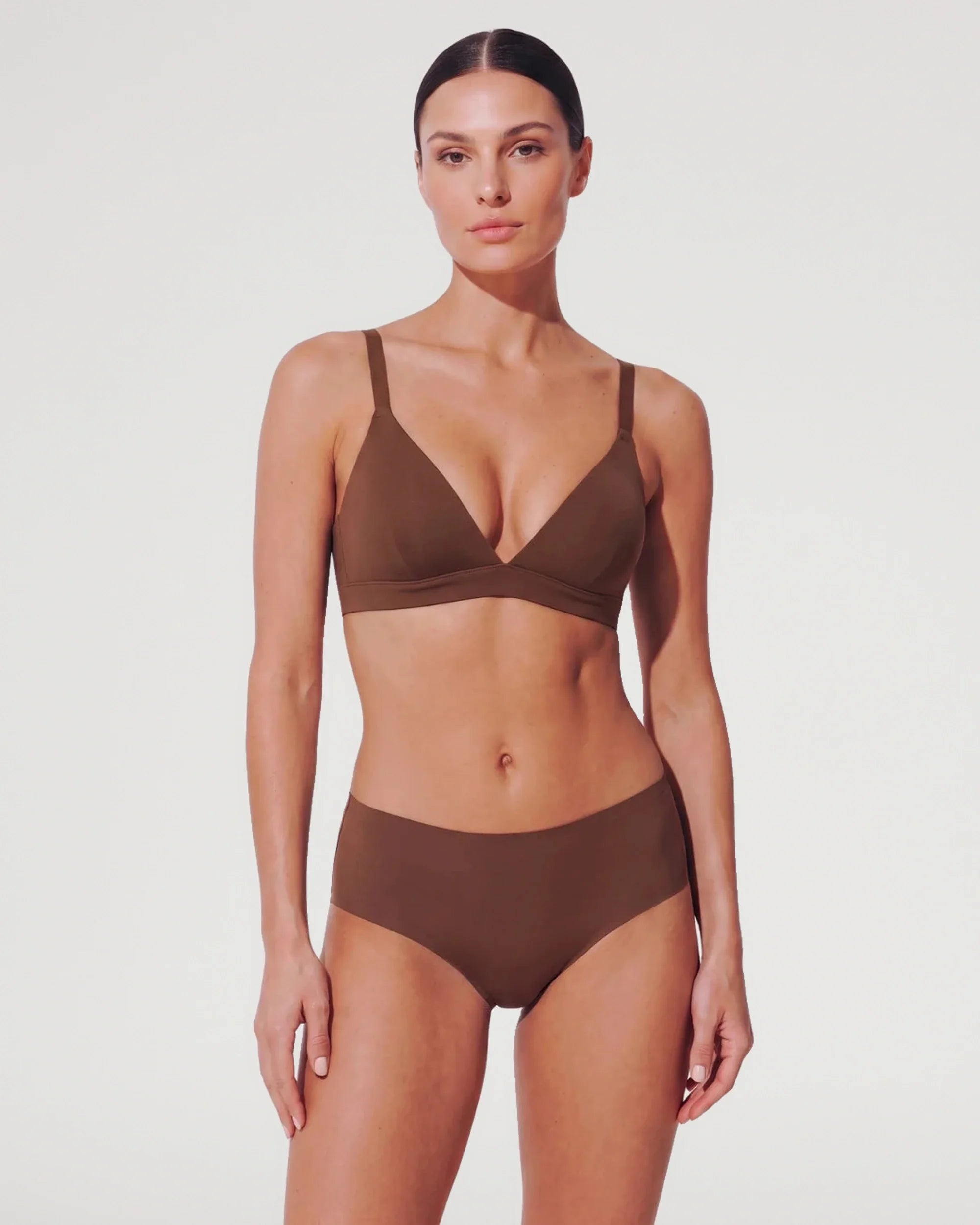 Bralette Diario Escotado Sin Aros con Relleno
