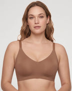 Bralette de Encaje con Escote V y Espalda Nadadora