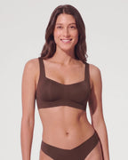 Conjunto Bralette Sin Costuras de Escote Cuadrado + Braguita