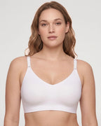 Bralette de Encaje con Escote V y Espalda Nadadora