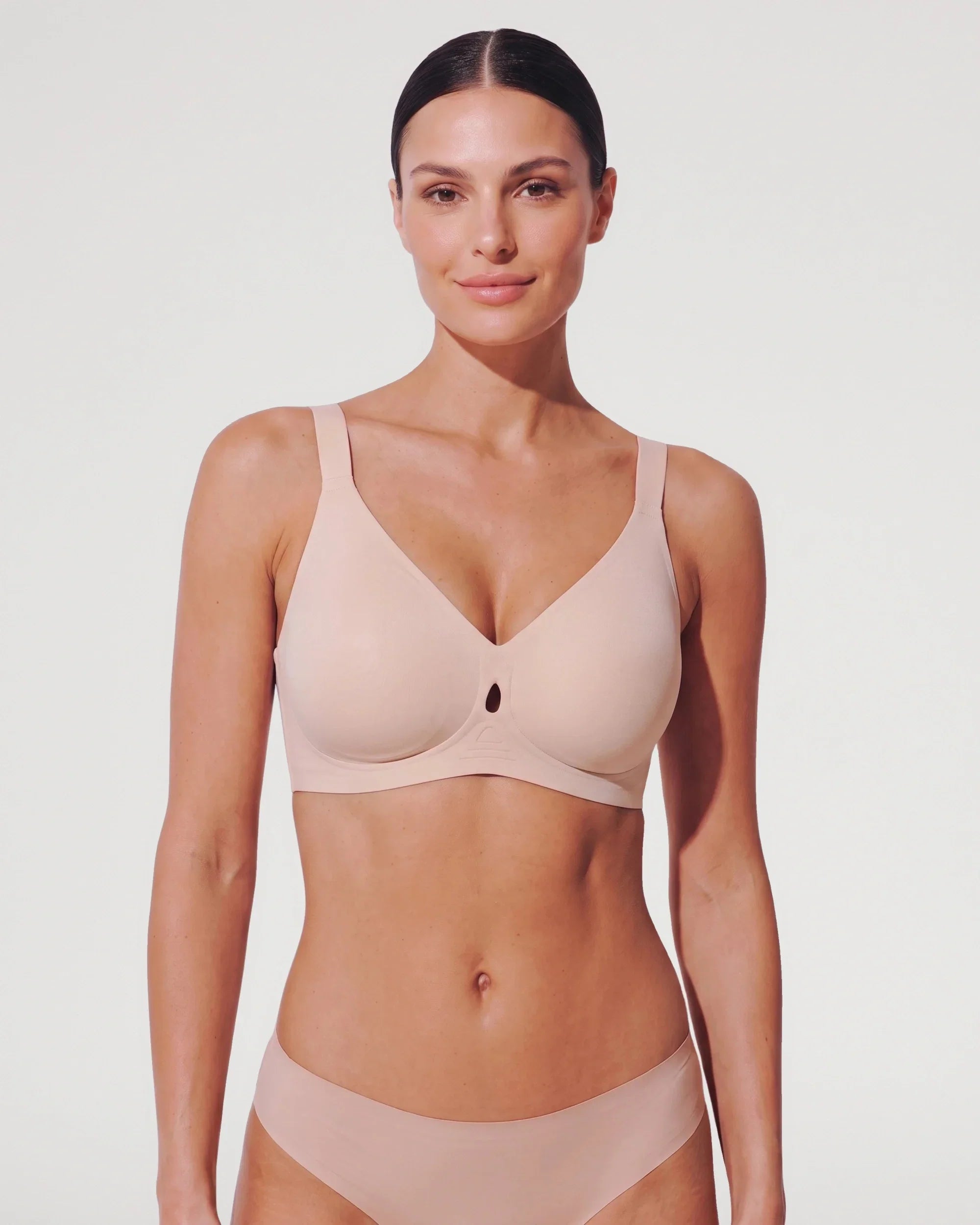 Sujetador Push-Up Escotado Sin Aros Efecto Gel