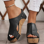Mariana - Sandalias con tacón de cuña