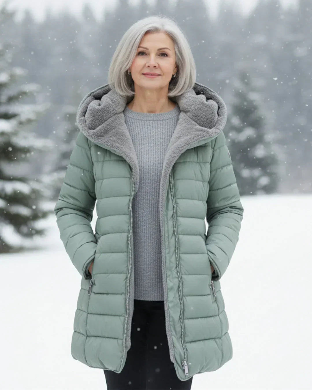 Olivia™  | Chaqueta de invierno acolchada