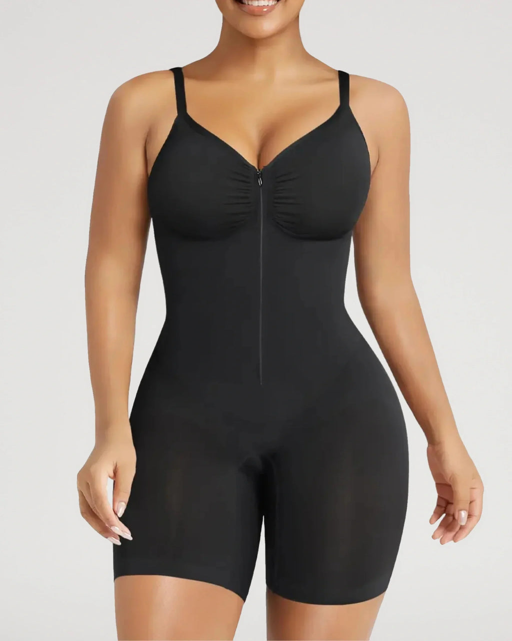 Body Moldeador Sin Costuras con Cremallera Frontal