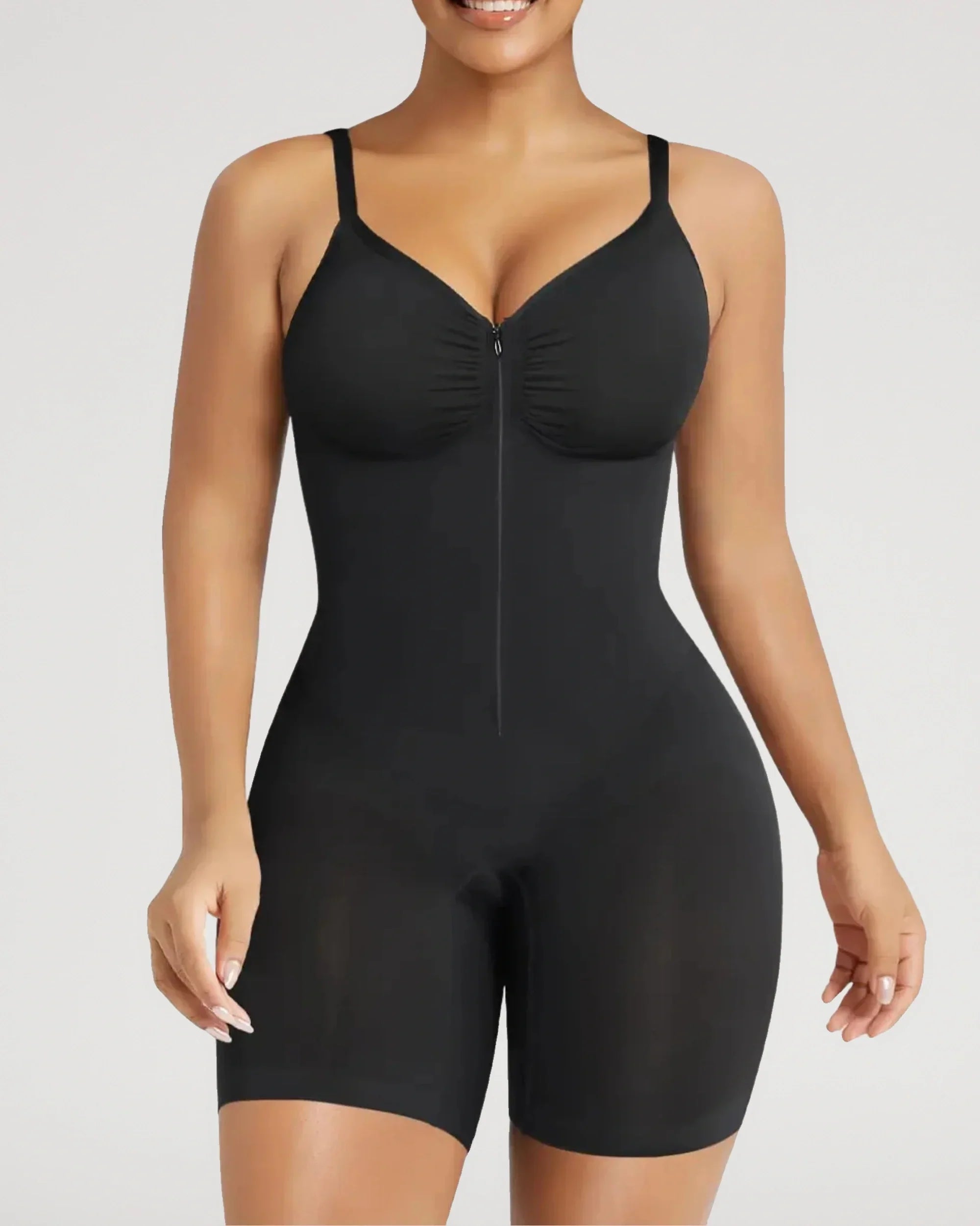 Body Moldeador Sin Costuras con Cremallera Frontal