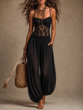 Yeisa | Mono Halter con Encaje Fluido