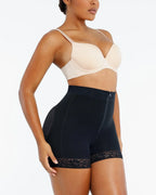 Short Moldeador de Encaje con Varillas y Control Abdominal