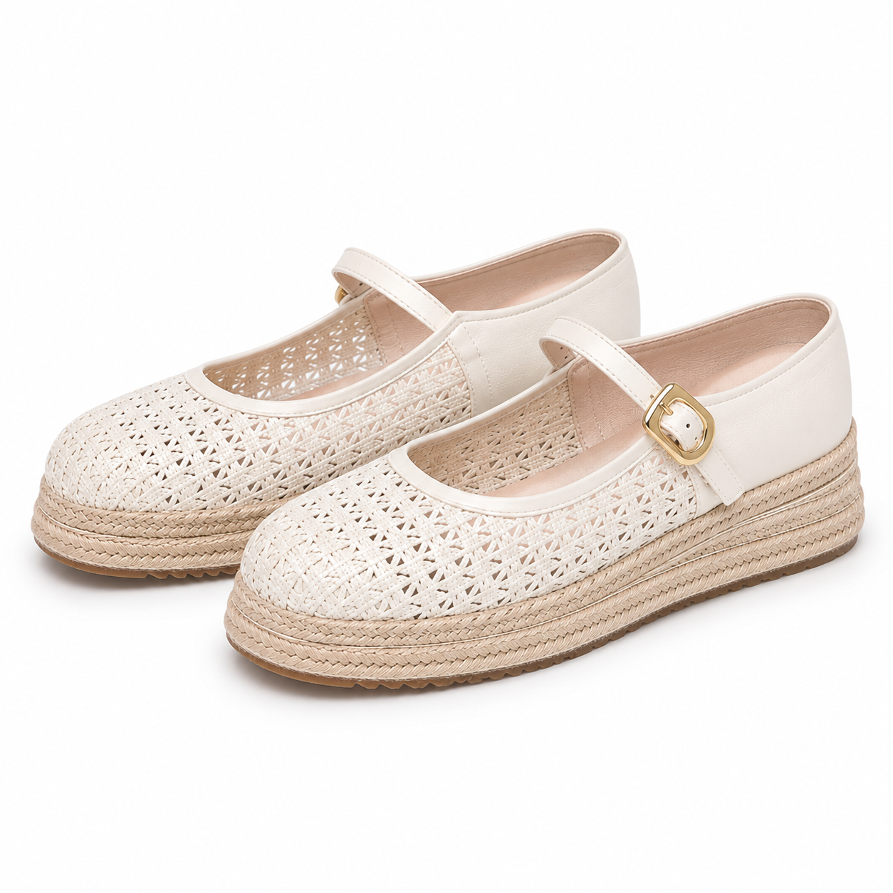 CASABELLA™ | Zapatillas de Cuña con Plataforma de 8 cm