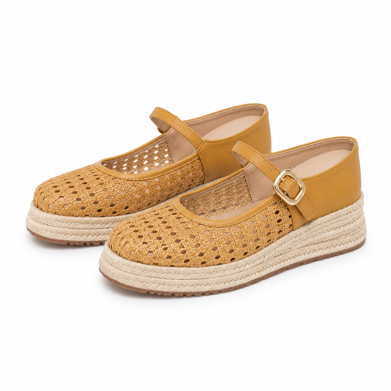 CASABELLA™ | Zapatillas de Cuña con Plataforma de 8 cm
