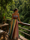 Thirza - Vestido Plisado Multicolor | Edición Especial
