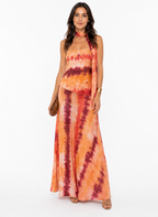 Vestido Largo Bandeau