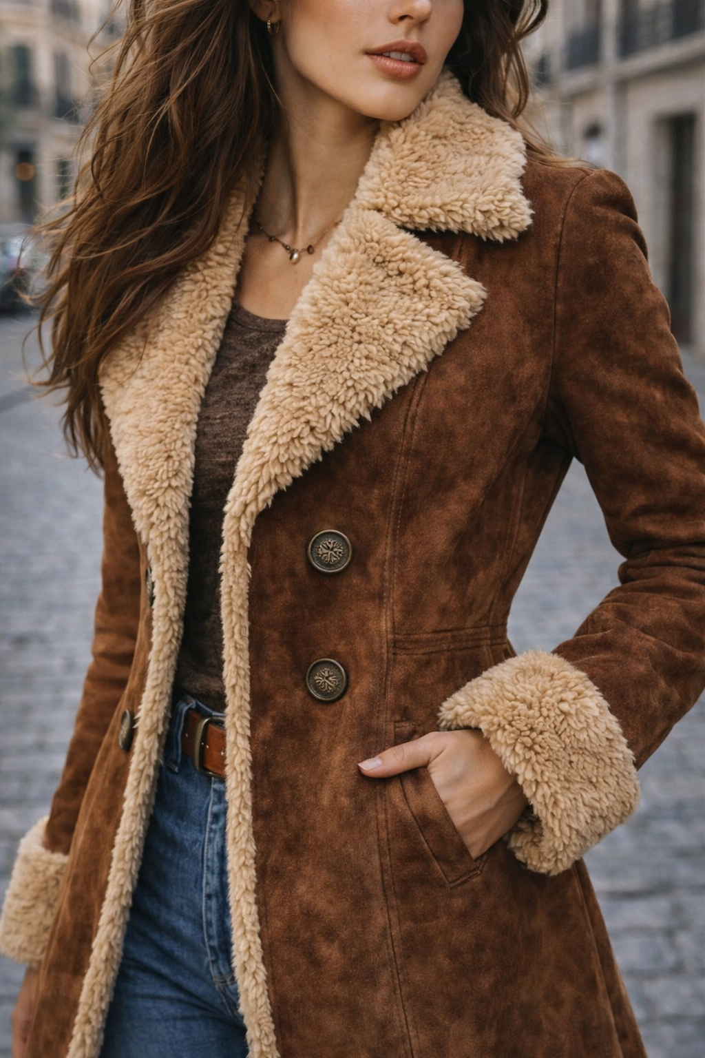 Edda™ | Abrigo largo de estilo vintage