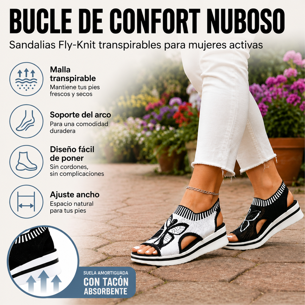 Sandali con plateau open toe - Comfort e stile
