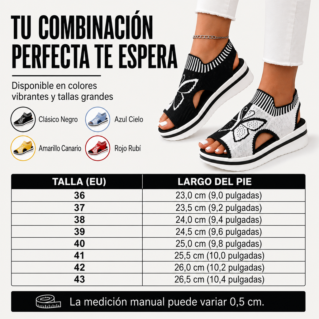 Sandali con plateau open toe - Comfort e stile