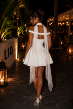 Marla™ | Minivestido color marfil