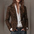 Estelle | Blazer Jacquard Cashmere Entallado