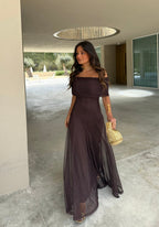 Toledo Dress in Brown