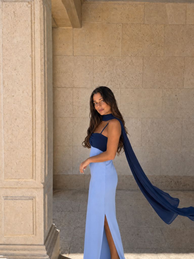 Vestido Zahara en Azul | EDICION LIMITADA