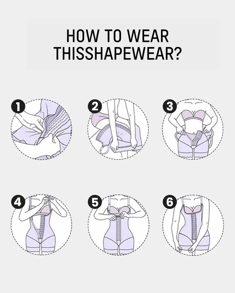 Faja de Compresión Extra Firme de Cuerpo Completo