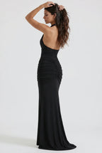 Ariel - Vestido Maxi - Burdeos