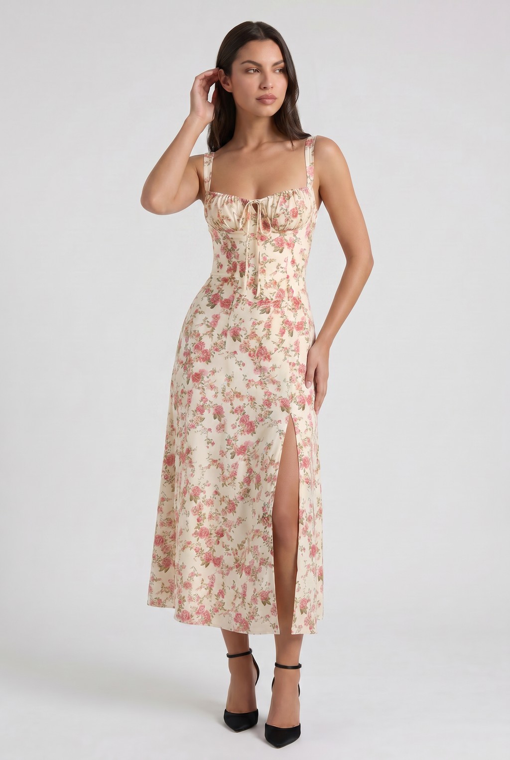 Isla - Vestido de Verano Chic Blanco - Blanco