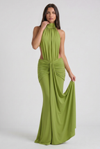 Kayo - Vestido Halter Drapeado