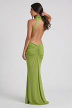 Kayo - Vestido Halter Drapeado