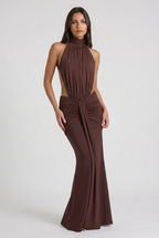 Kayo - Vestido Halter Drapeado