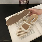 VALCENZA™ | Mules de Malla Transpirable con Hebilla