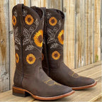 Fiorella | Botas Western con Bordado Floral