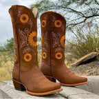 Fiorella | Botas Western con Bordado Floral