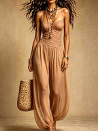 Beatrice | Tuta Harem in Pizzo e Chiffon
