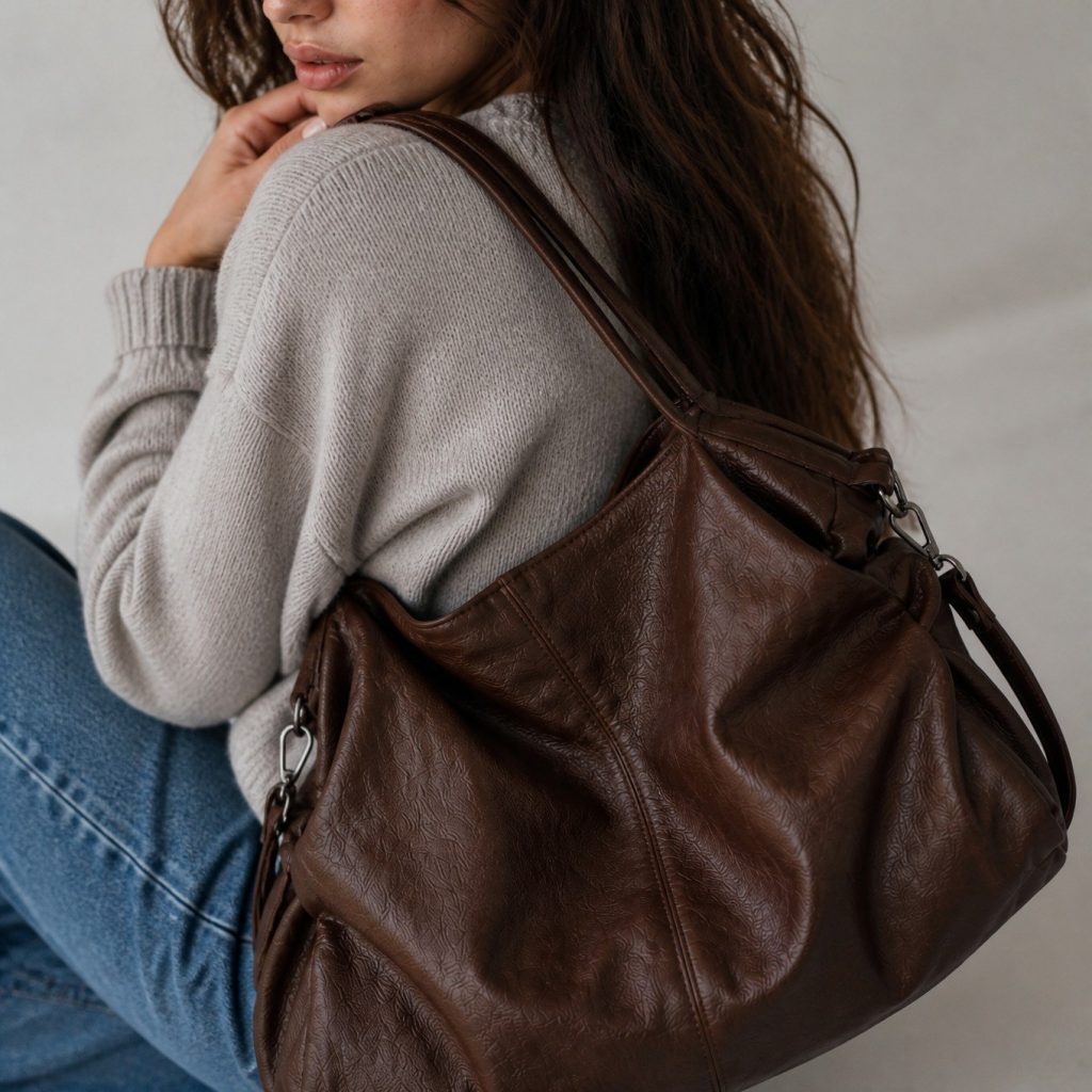 Sac hobo Maëlle — vue 2